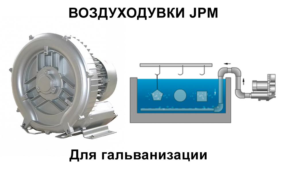 воздуходувка для гальванизации